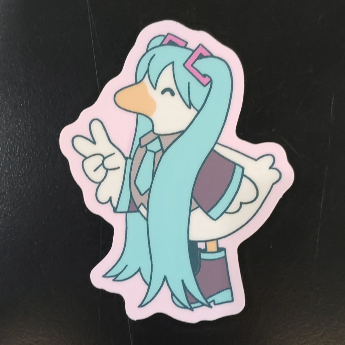 Quacksune Miku Vinyl Sticker