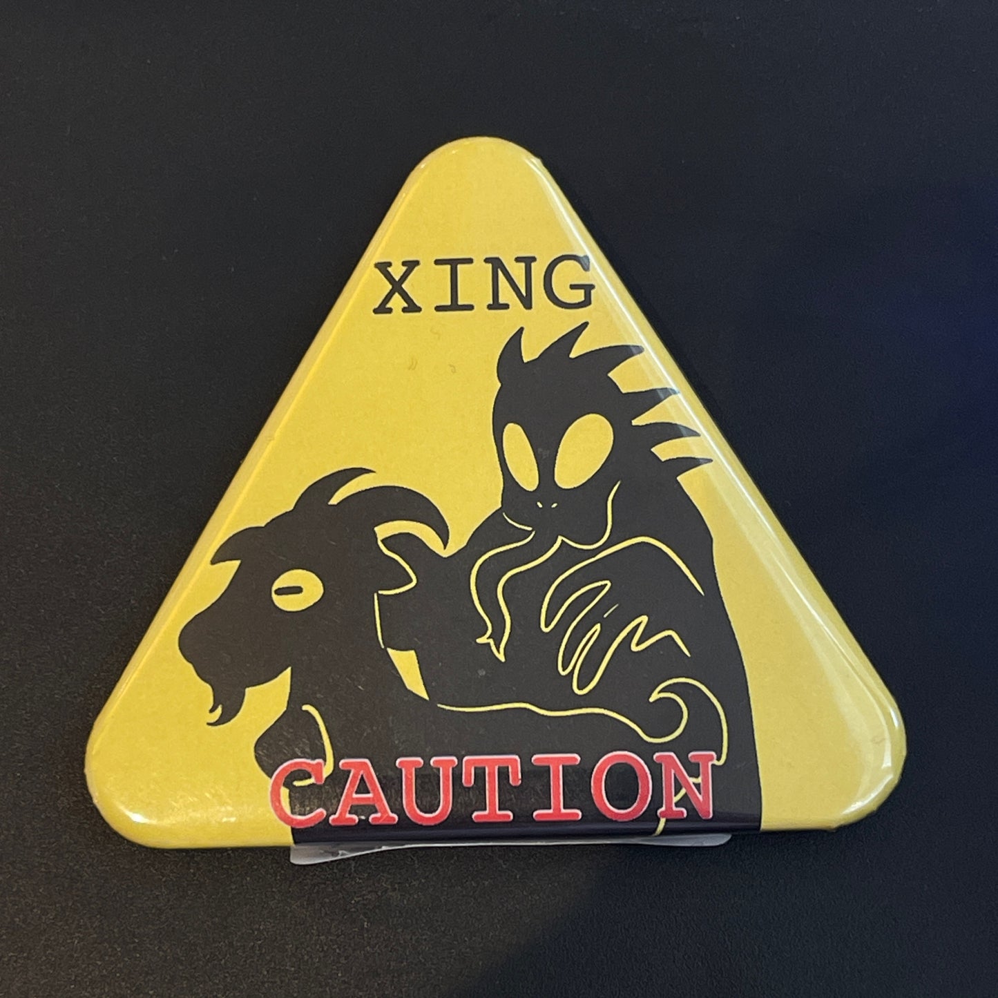 Chupacabra Triangle Button