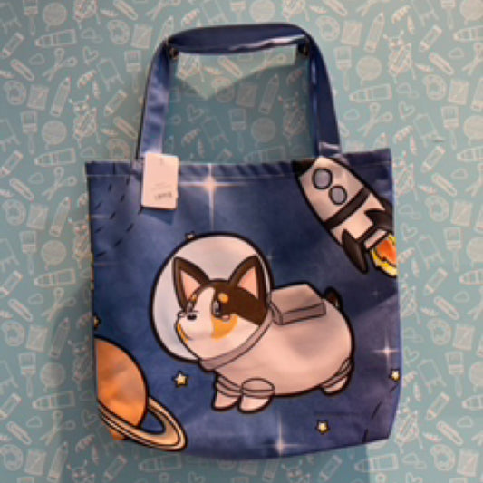 Space Dog Tote Bag