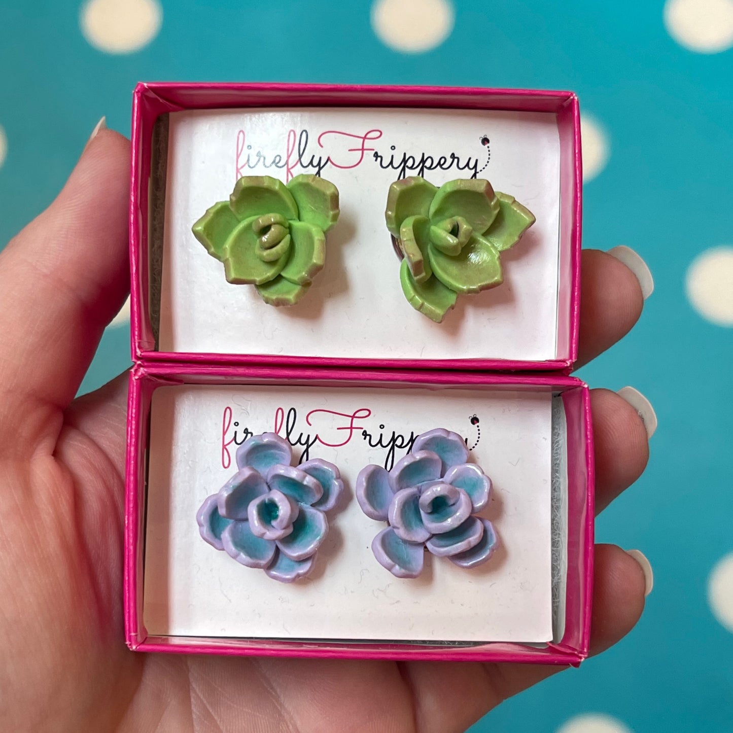Succulent Studs
