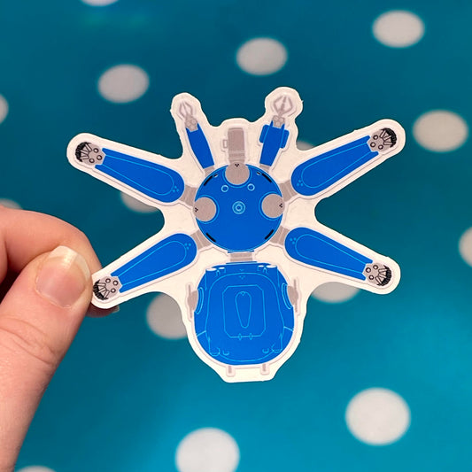 Tachikoma Vinyl Sticker