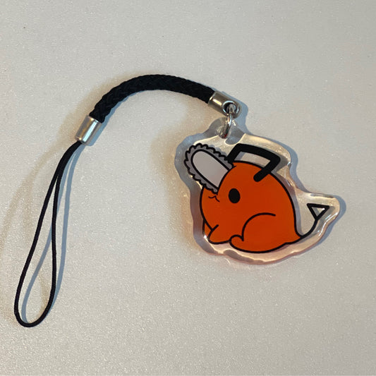 Sitting Pochita Charm