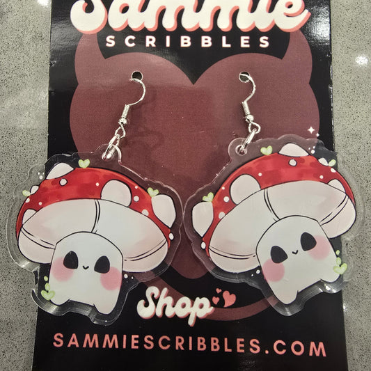 Mushroom Earrings
