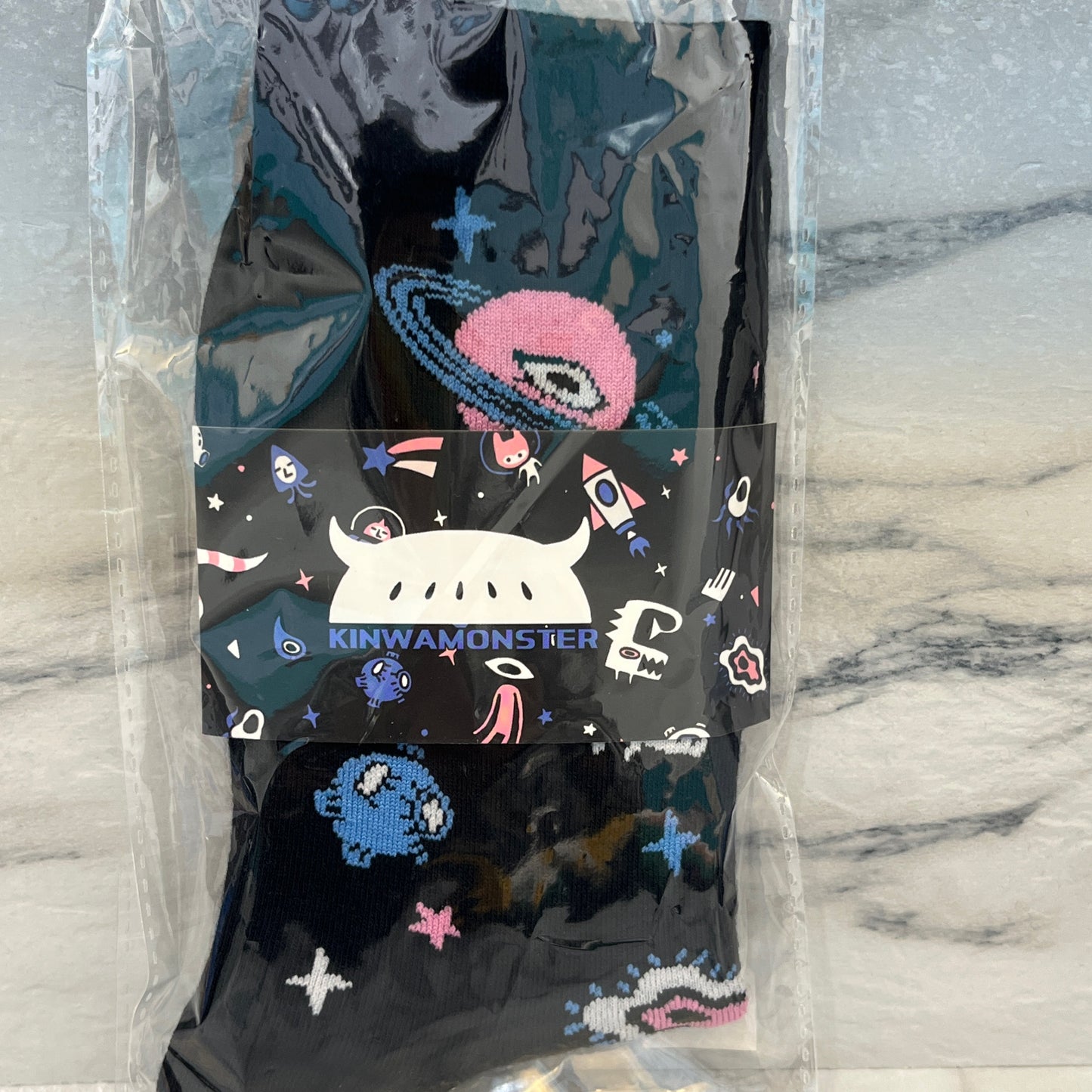 Galaxy Socks By KINWAMONSTER