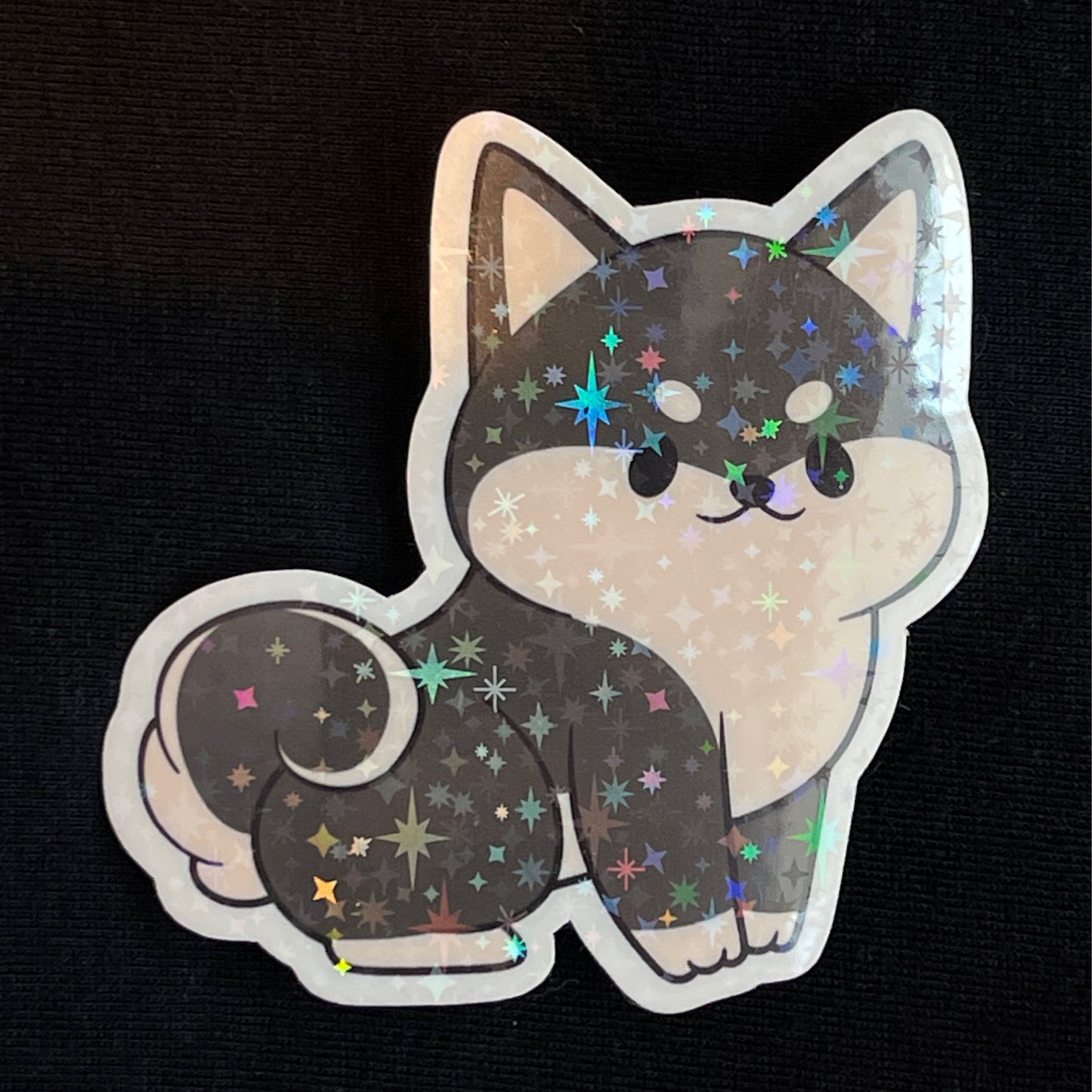 Black and Tan Shiba Sticker