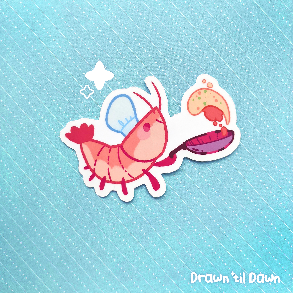 Shrimp Sticker