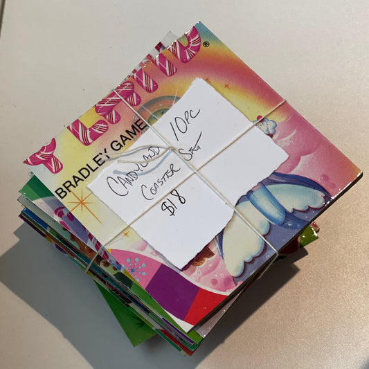 Candyland 10pc Coaster Set