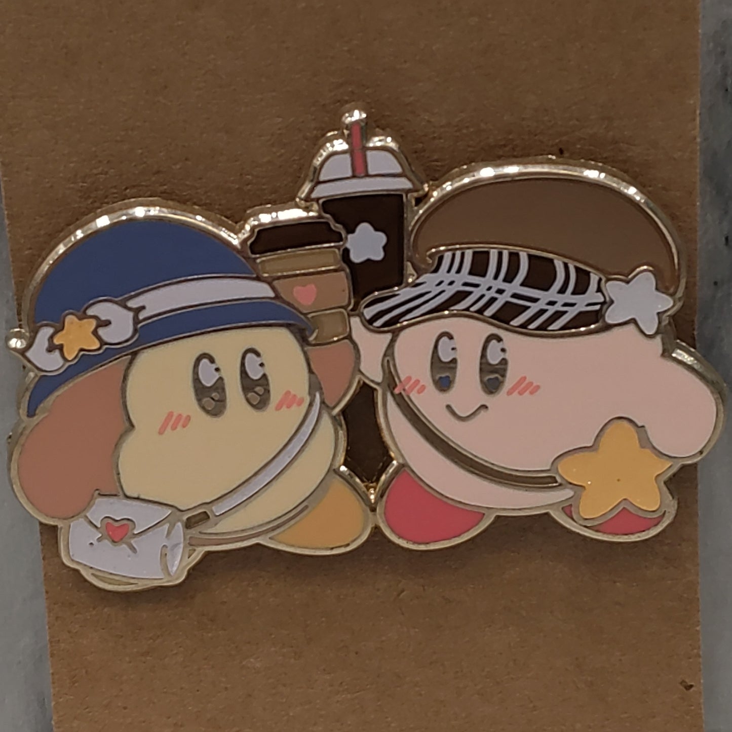 Coffee Date Enamel Pin