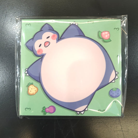 Snorlax Sticky Notes AmayaSin