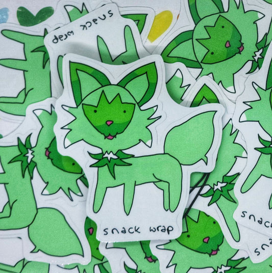 Snack Wrap Sticker
