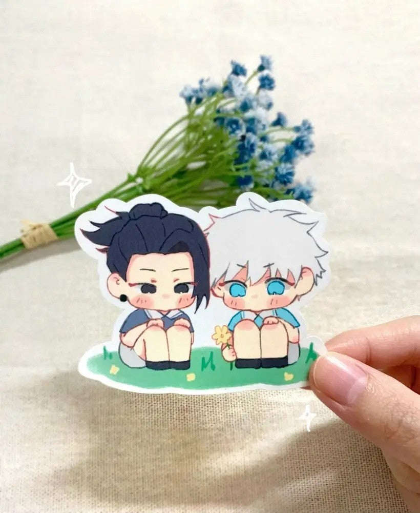 Childhood Friends Anime (JJK) Vinyl Sticker – Beetlebug Art Collective