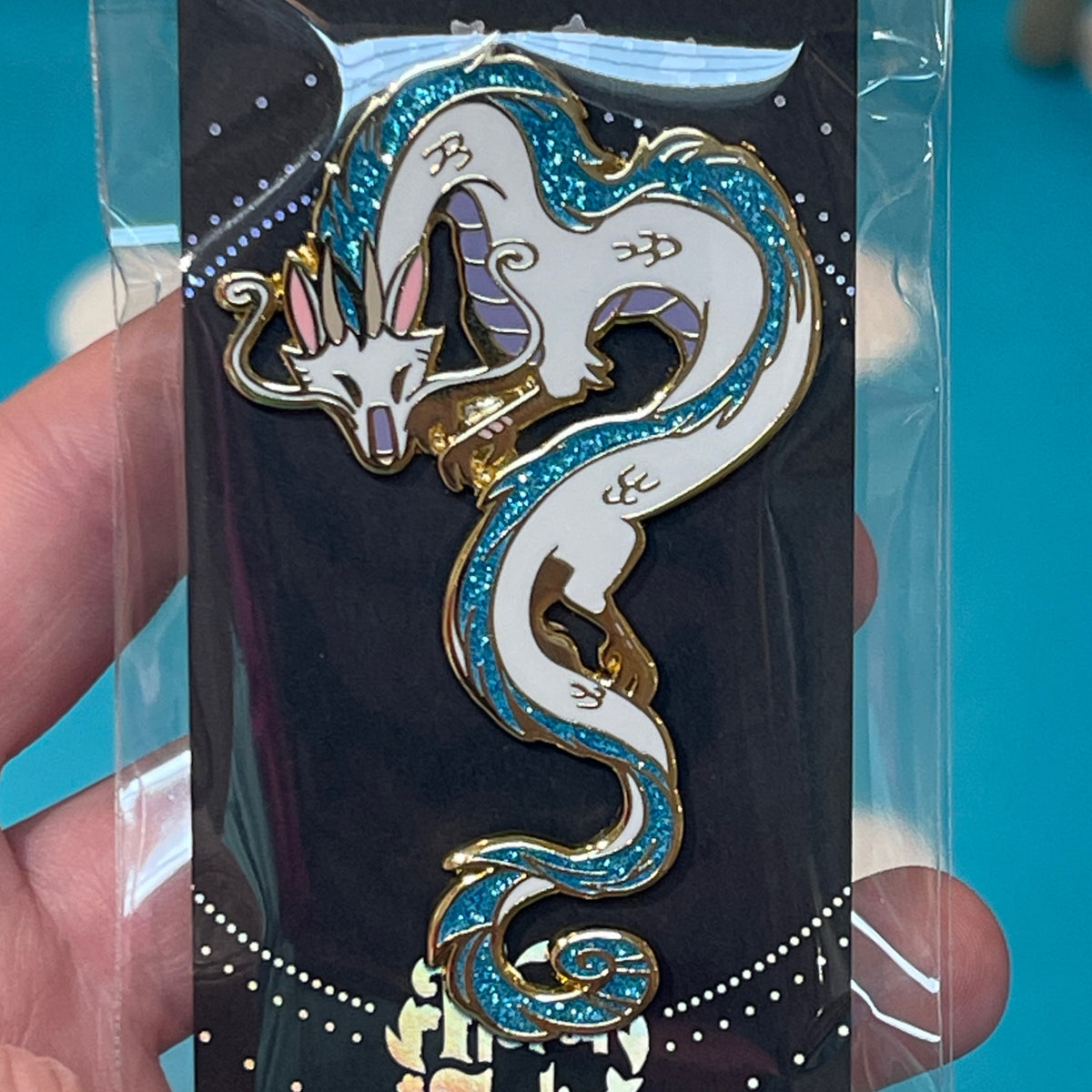 Haku Enamel Pin