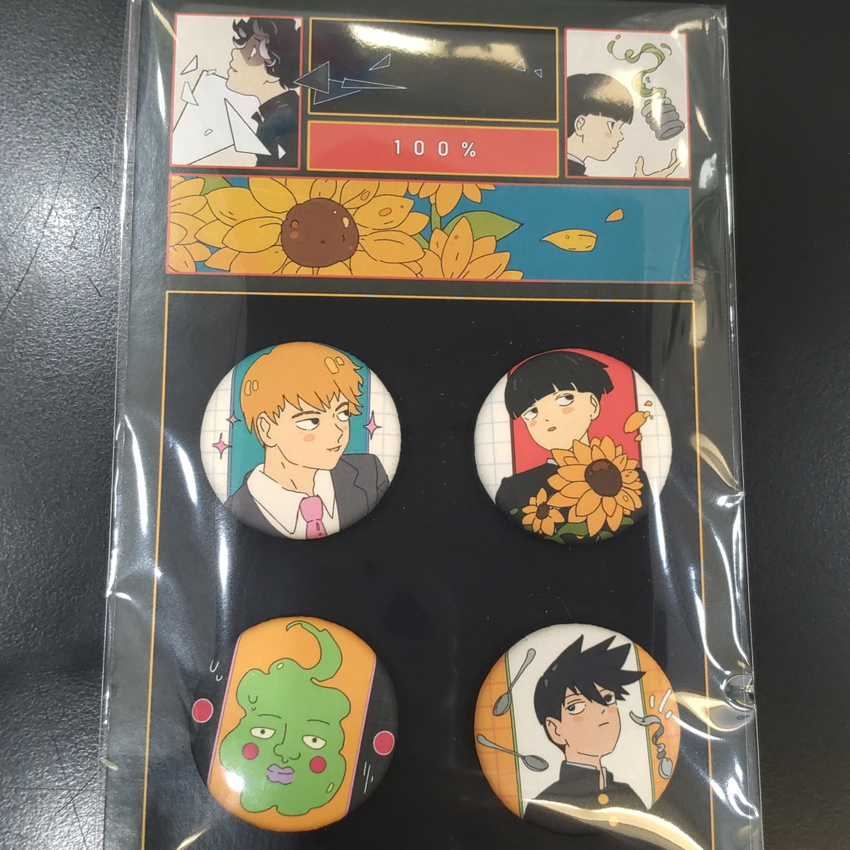100% Button Pack