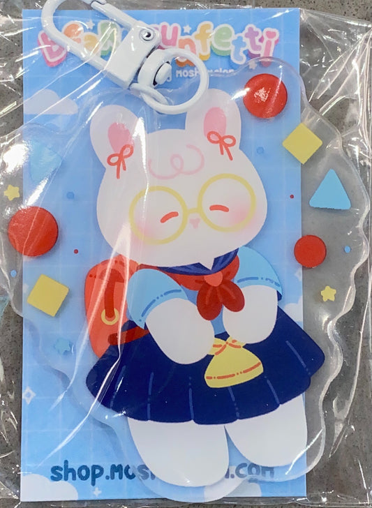 SCHOOL BUNNY CHARM