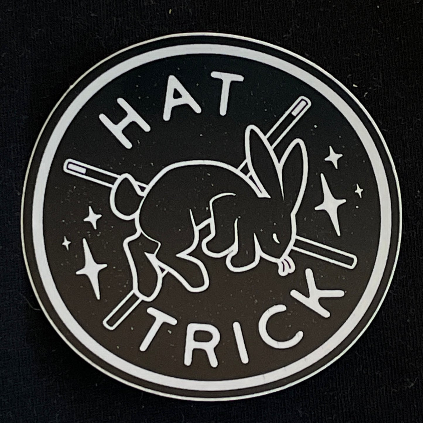 Hat Trick Vinyl Sticker