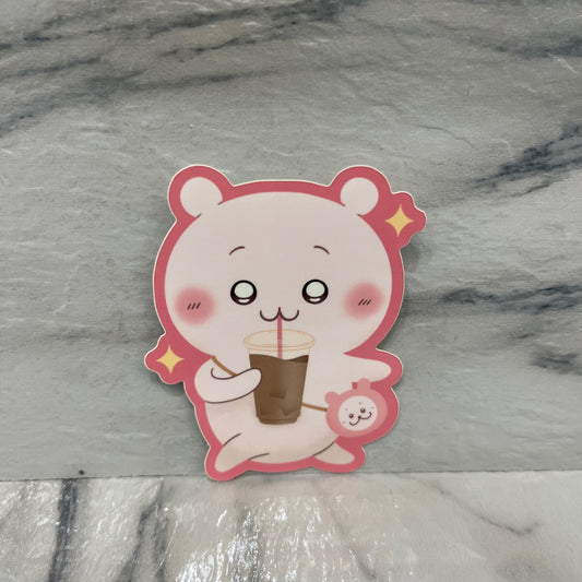 Iced Coffee Chiikawa sticker