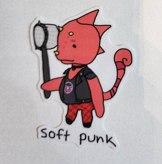 Flick Soft Punk Sticker