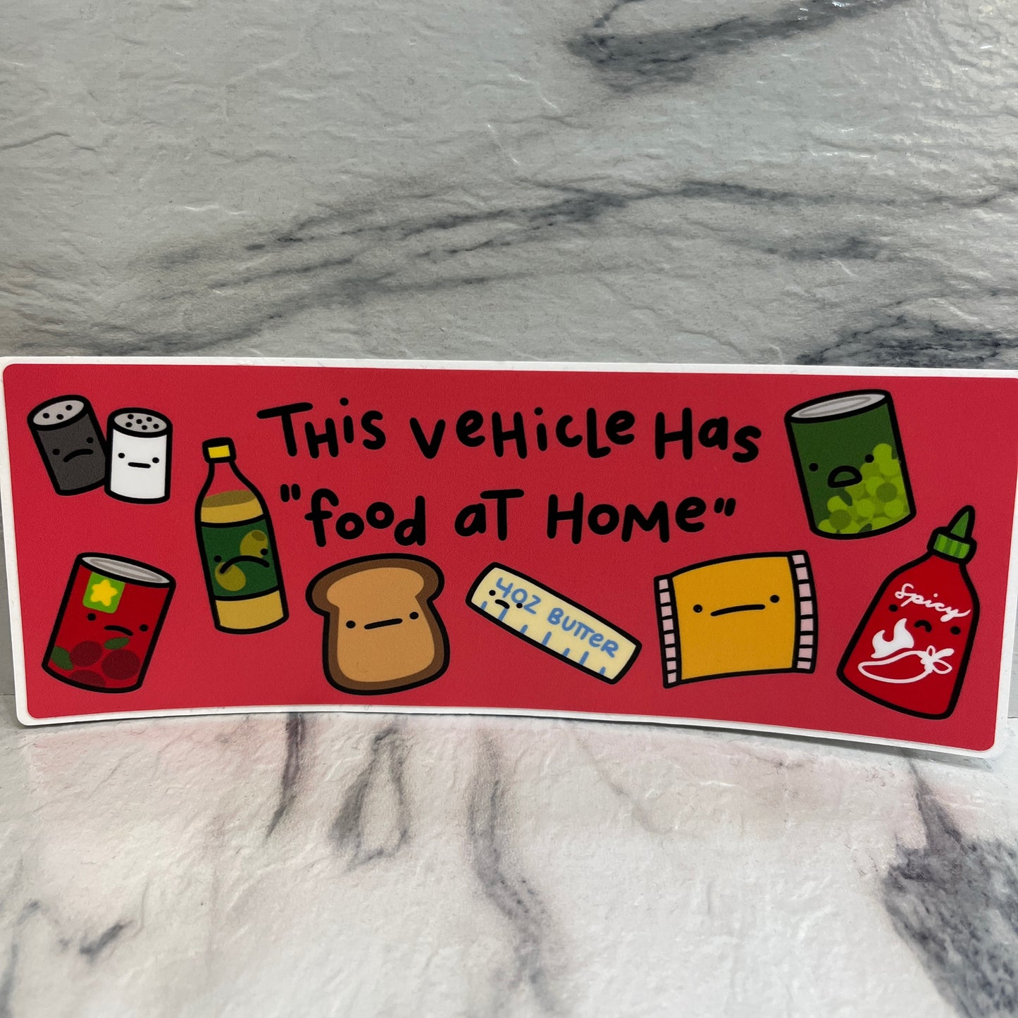 Food At Home Bumper Sticker