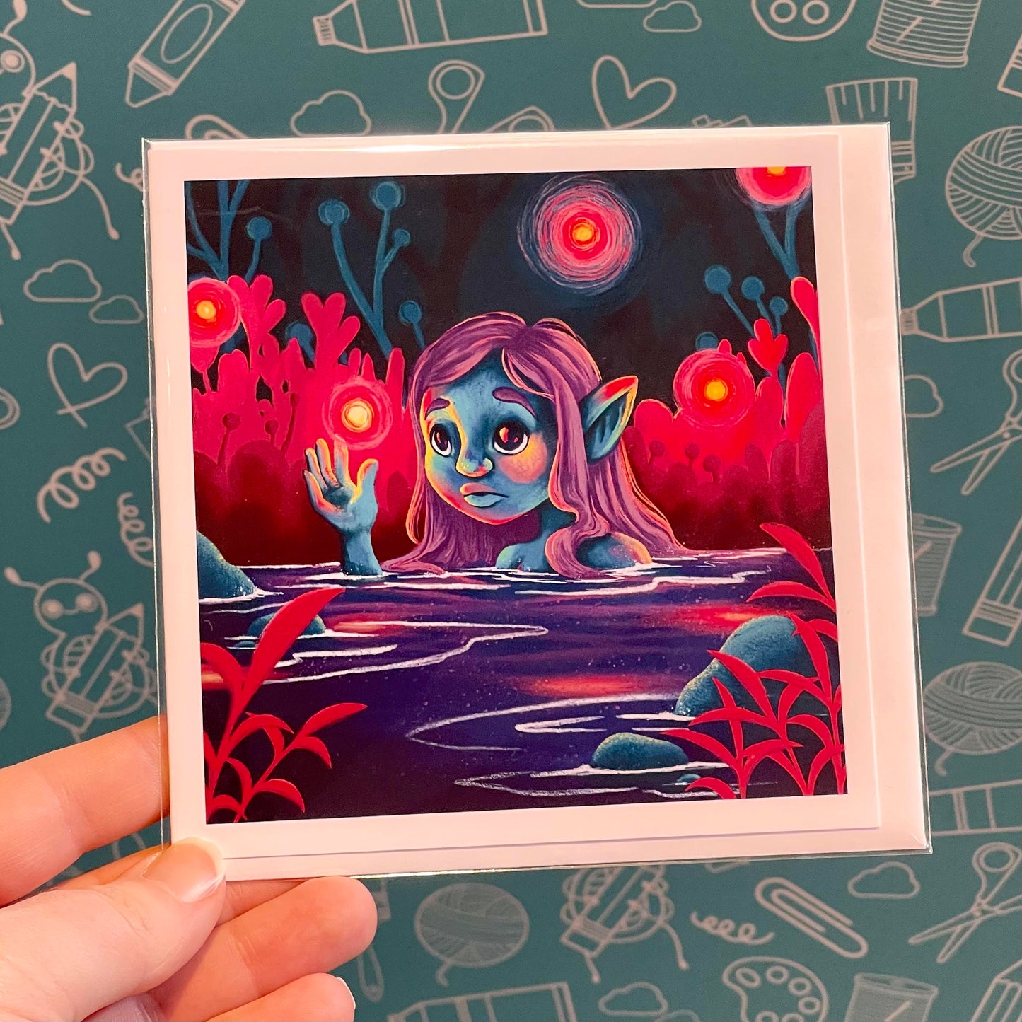 Magical Encounter Greeting Card