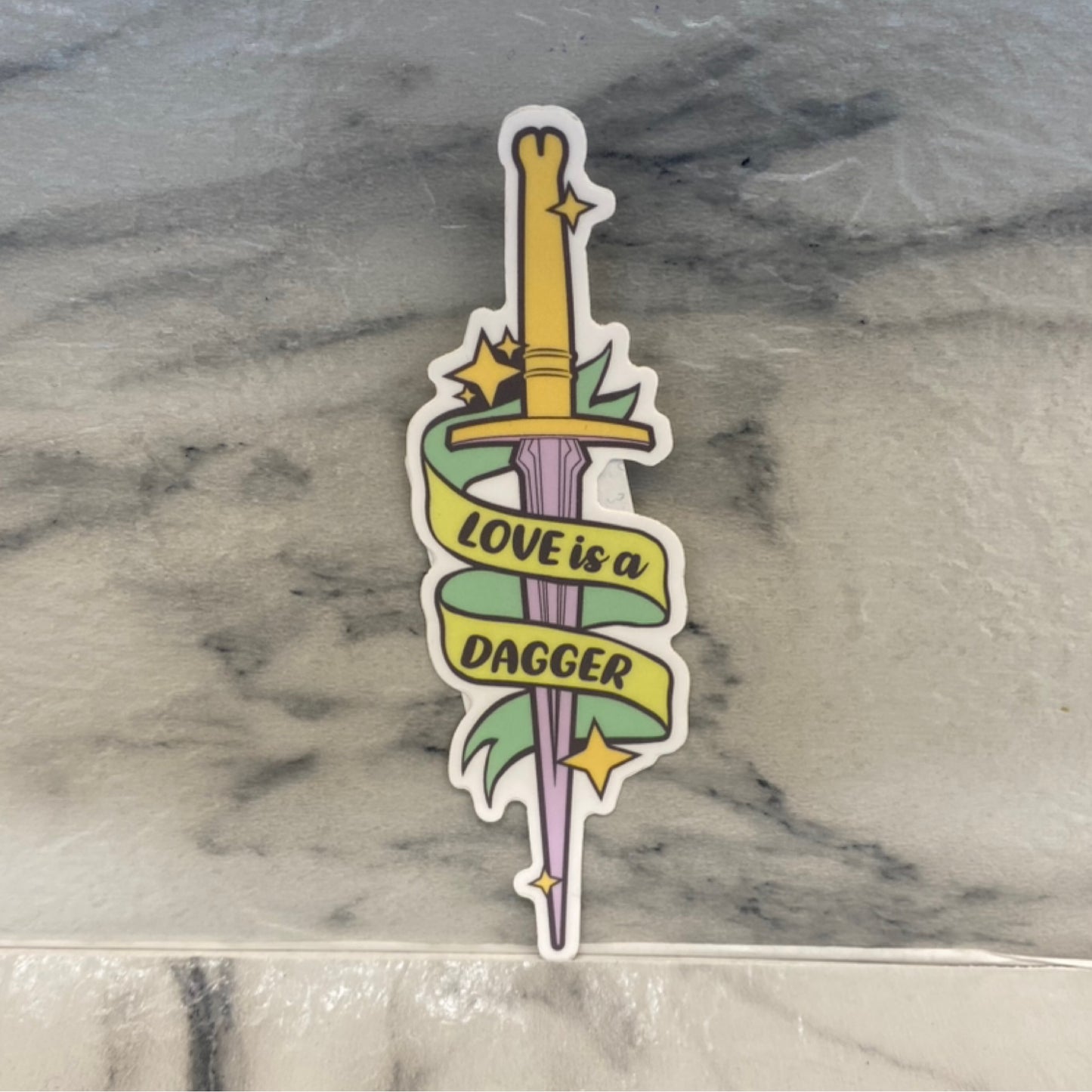 loki dagger sticker