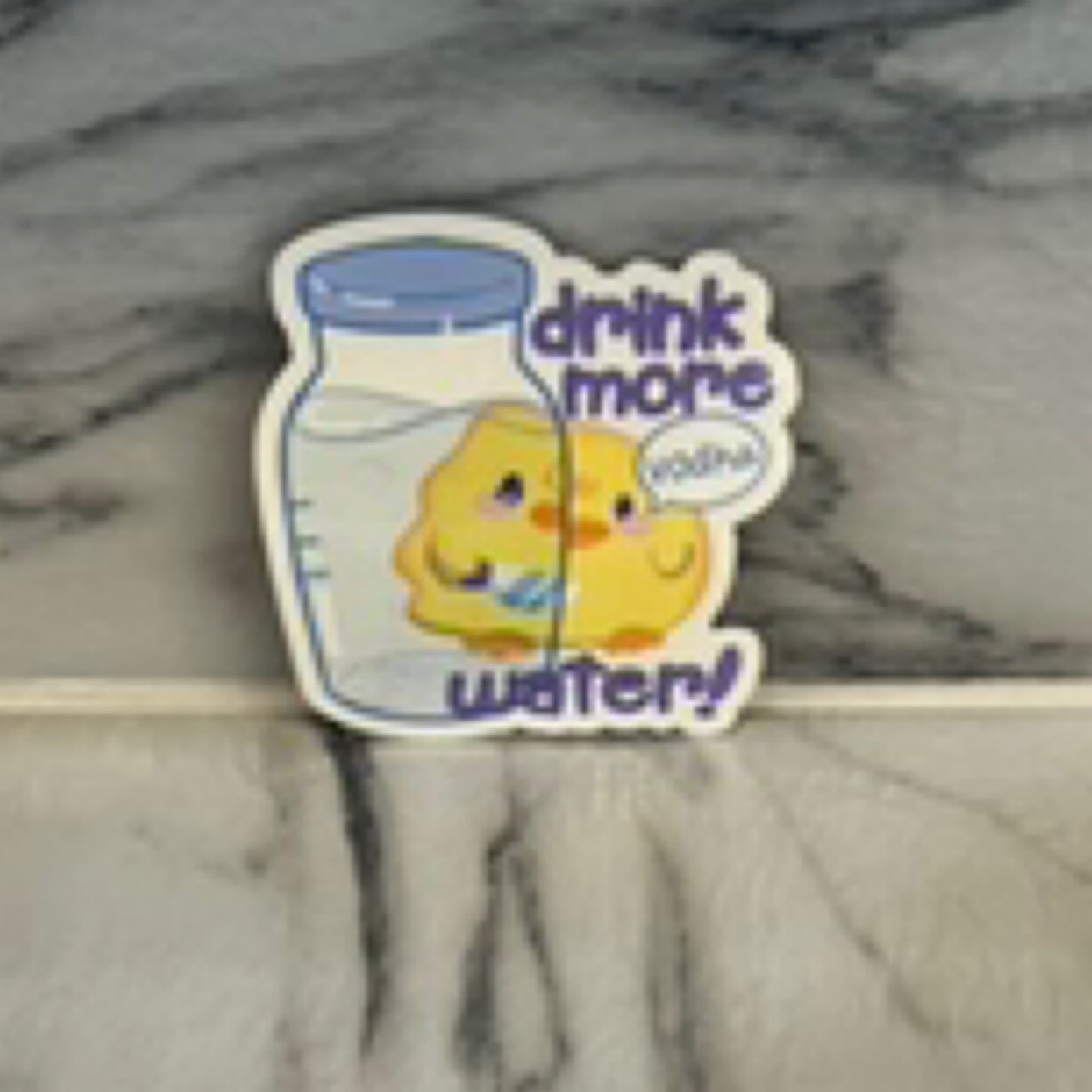 Eli Duck Water Sticker