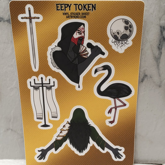 Eepy Token Sticker Sheet