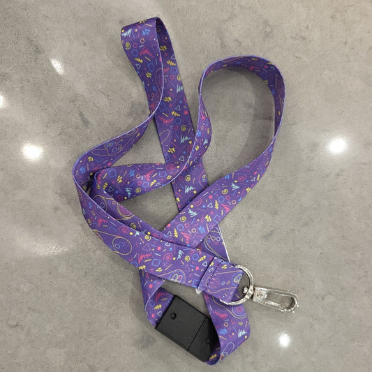 Retro Arcade Lanyard