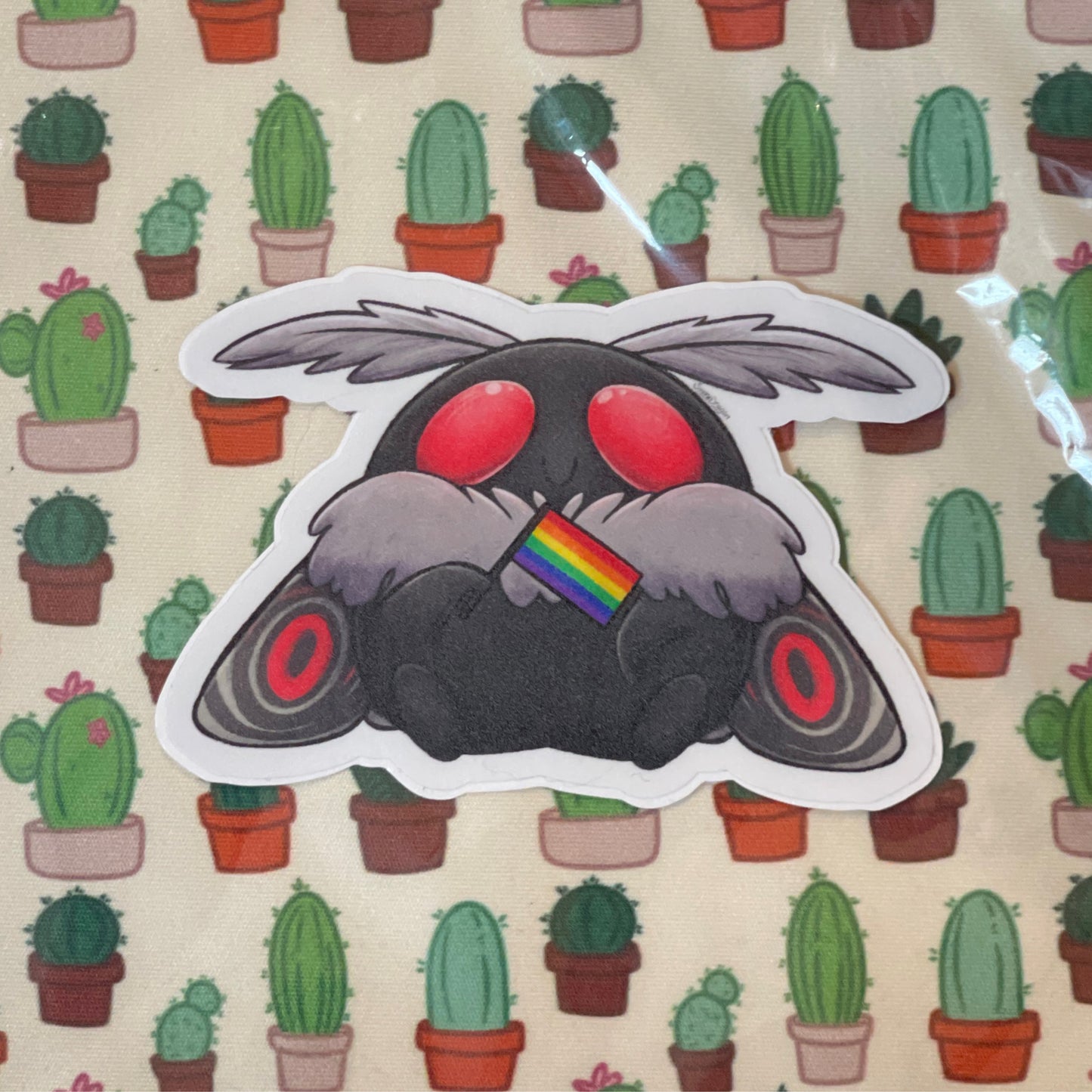 Pride moth - rainbow