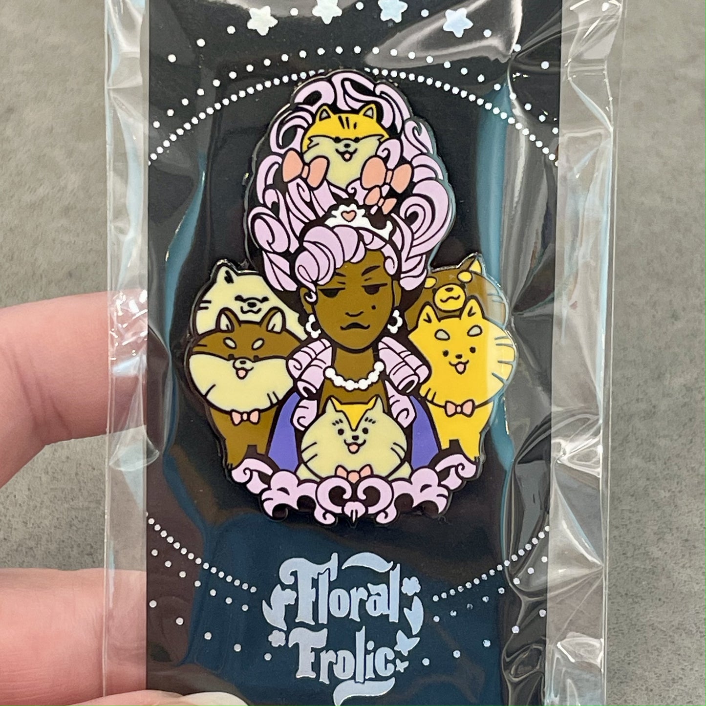 Queen Charlotte Enamel Pin