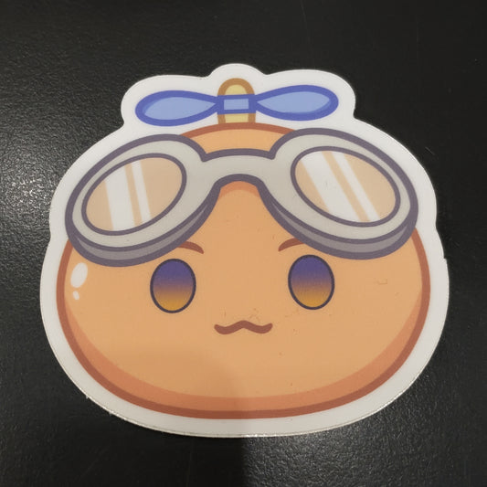 Caleb Blobbu Orange Sticker