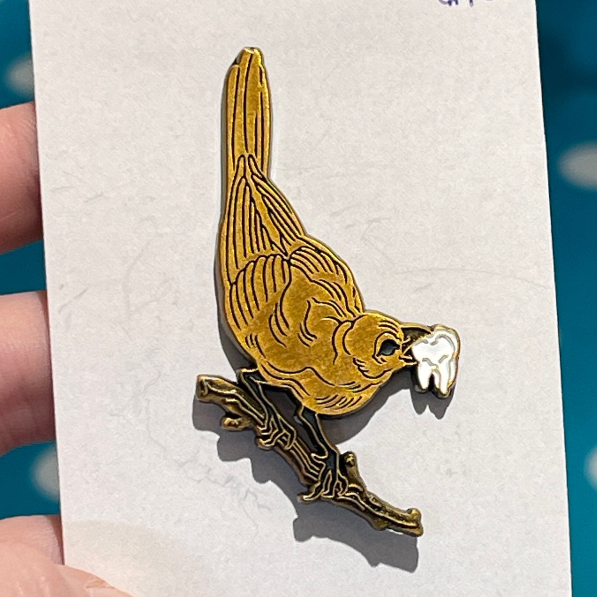 Bird + Tooth Pin