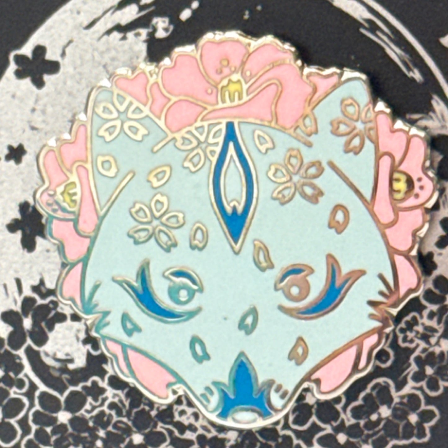 Tsubaki Enamel Pin