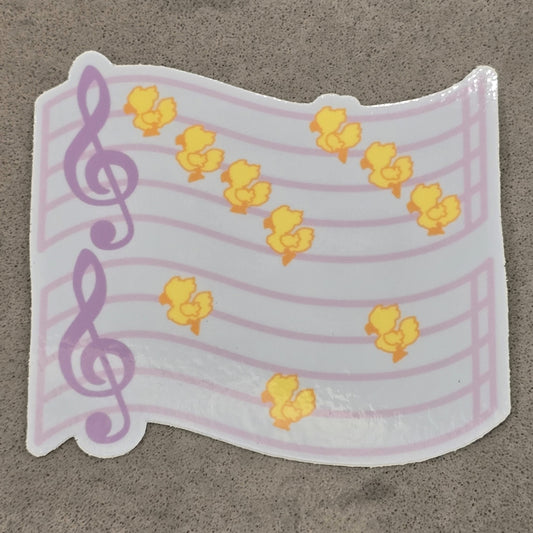 Chocobo Music Sticker