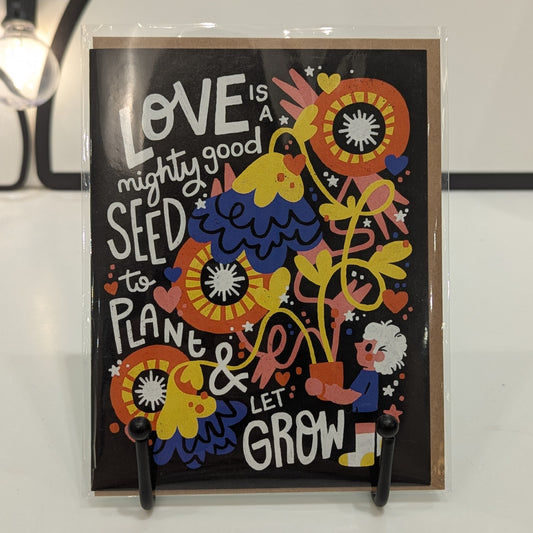 Seed Greeting Card