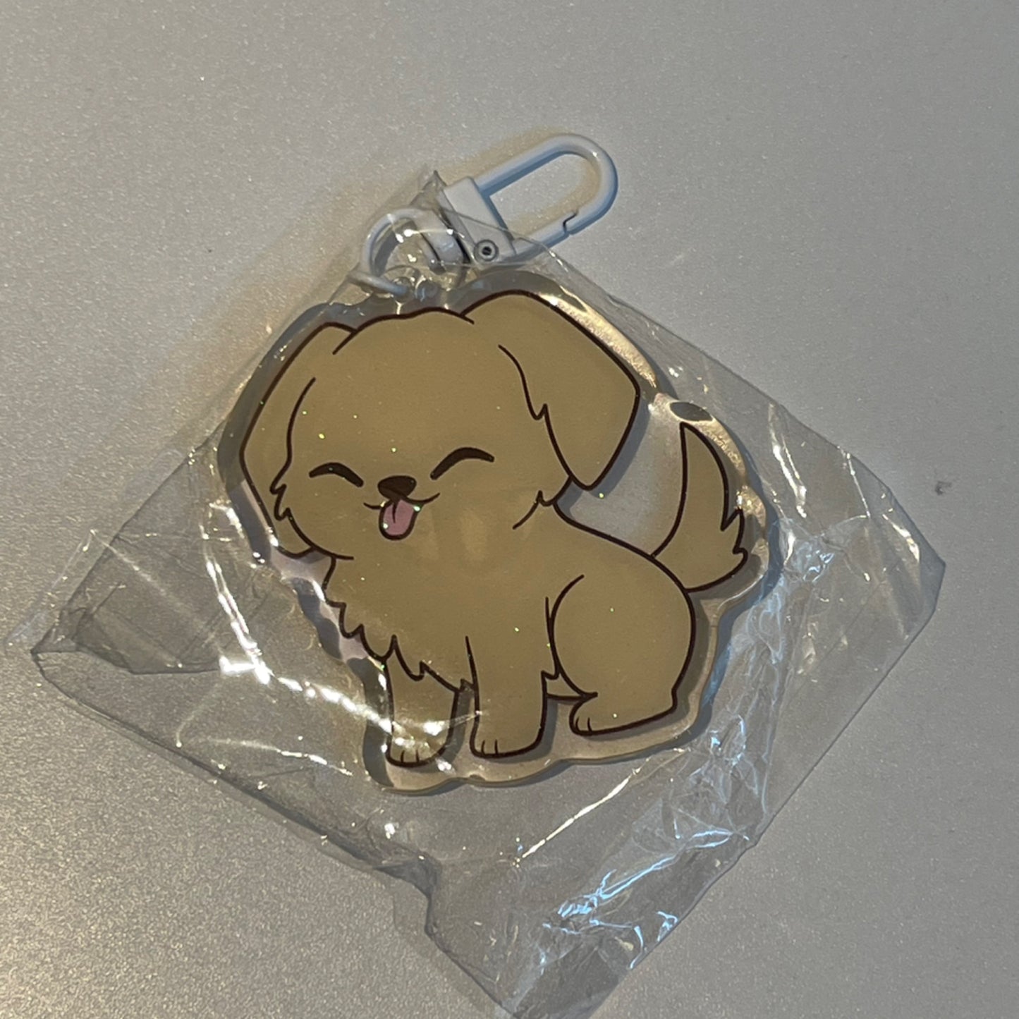 Golden Retriever Otoro Cat Keychain