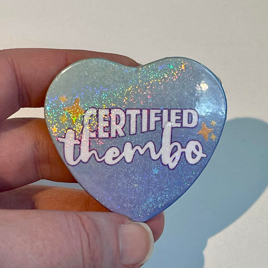 Certified Thembo Holographic Button