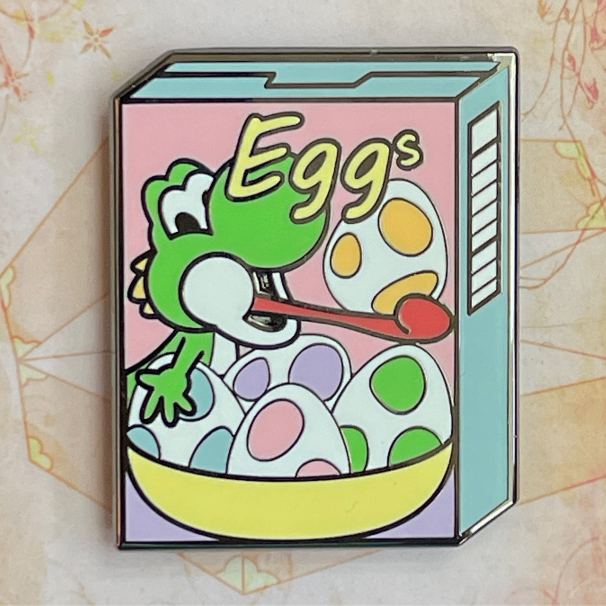 Cereal Eggs Enamel Pin smallrinilady
