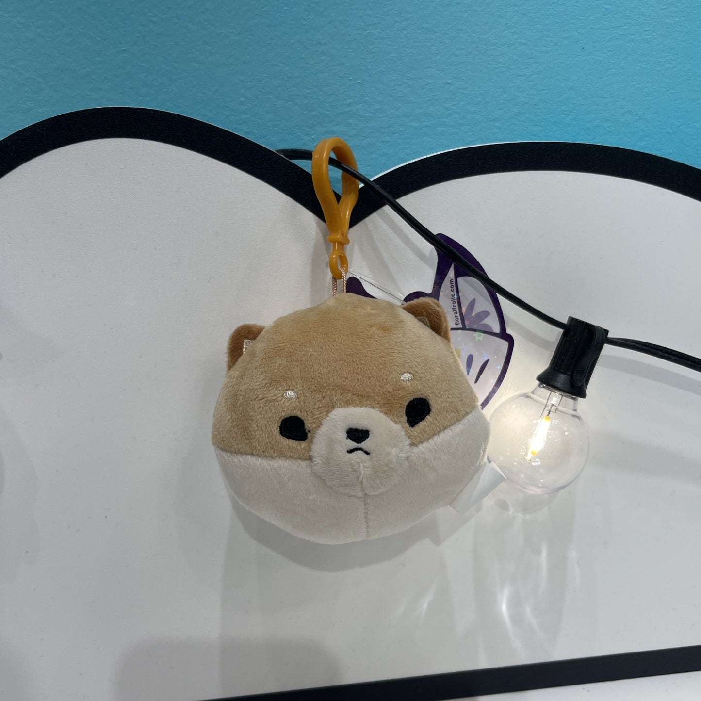 Shiba Loaf Plush Keychain