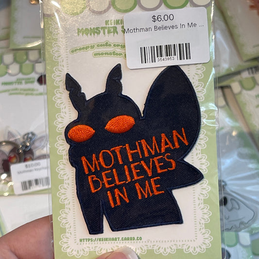 Mothman Believes In Me Patch