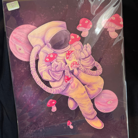 Large Spaceman Print