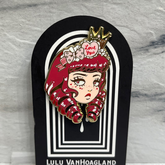 Love You Sadly Enamel Pin