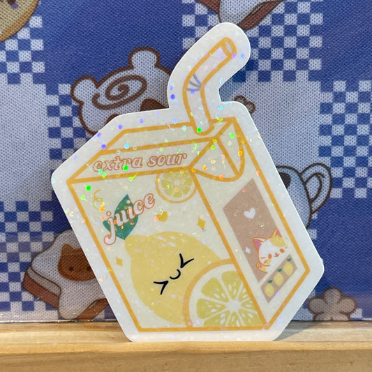 Lemon Juice Sticker