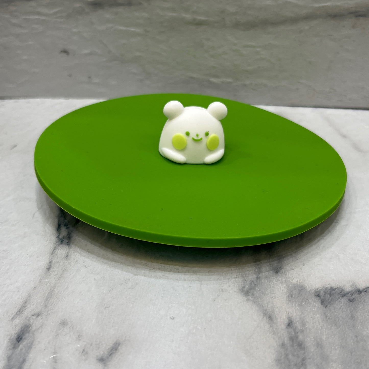 Matcha Bear Silicone Lid