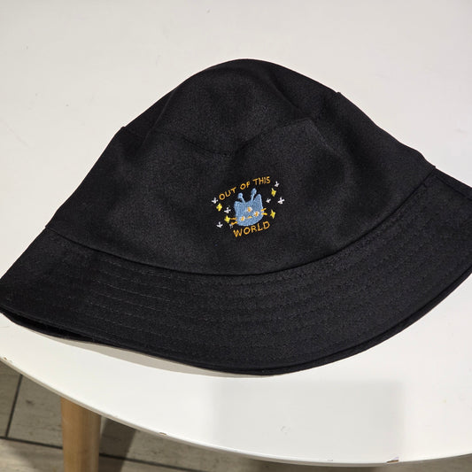 out of this world cat bucket hat