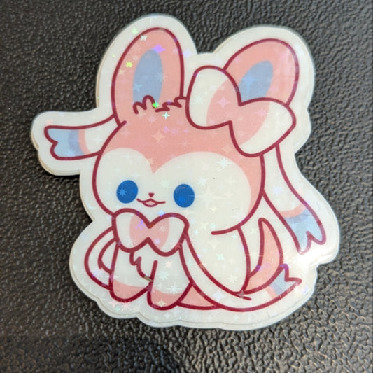Sylveon Holographic Sticker