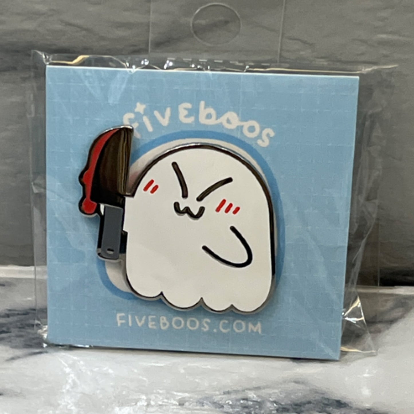 Slasher Ghost Pin