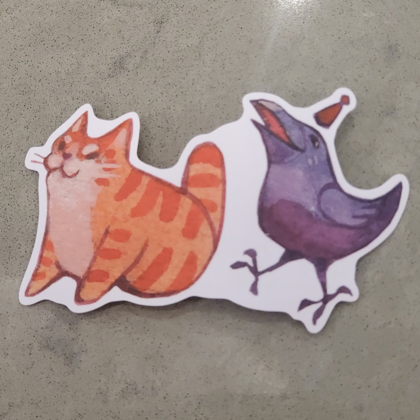 Smug Duo Sticker