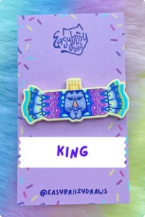 King Katamari Acrylic Pin