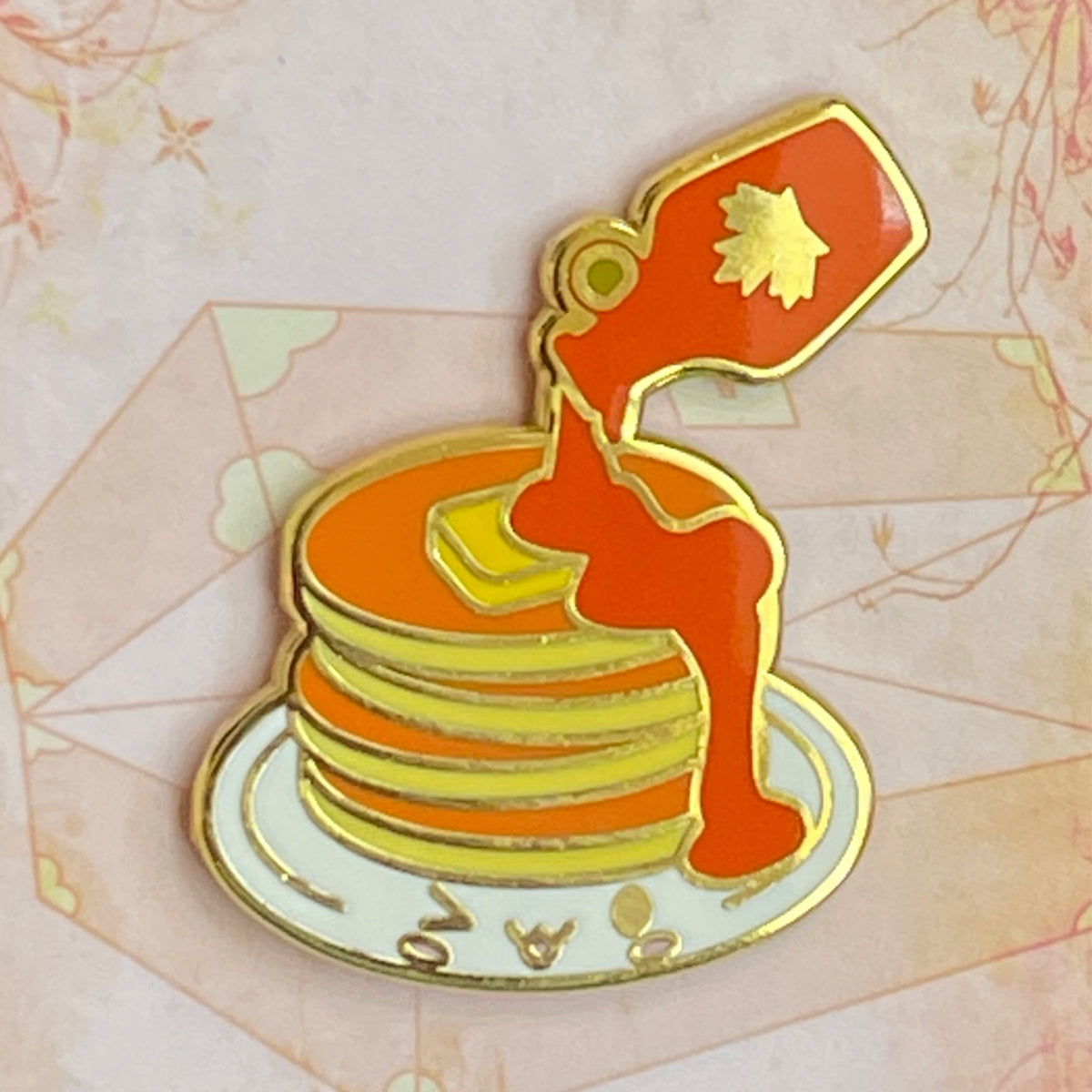 Pancake Enamel Pin