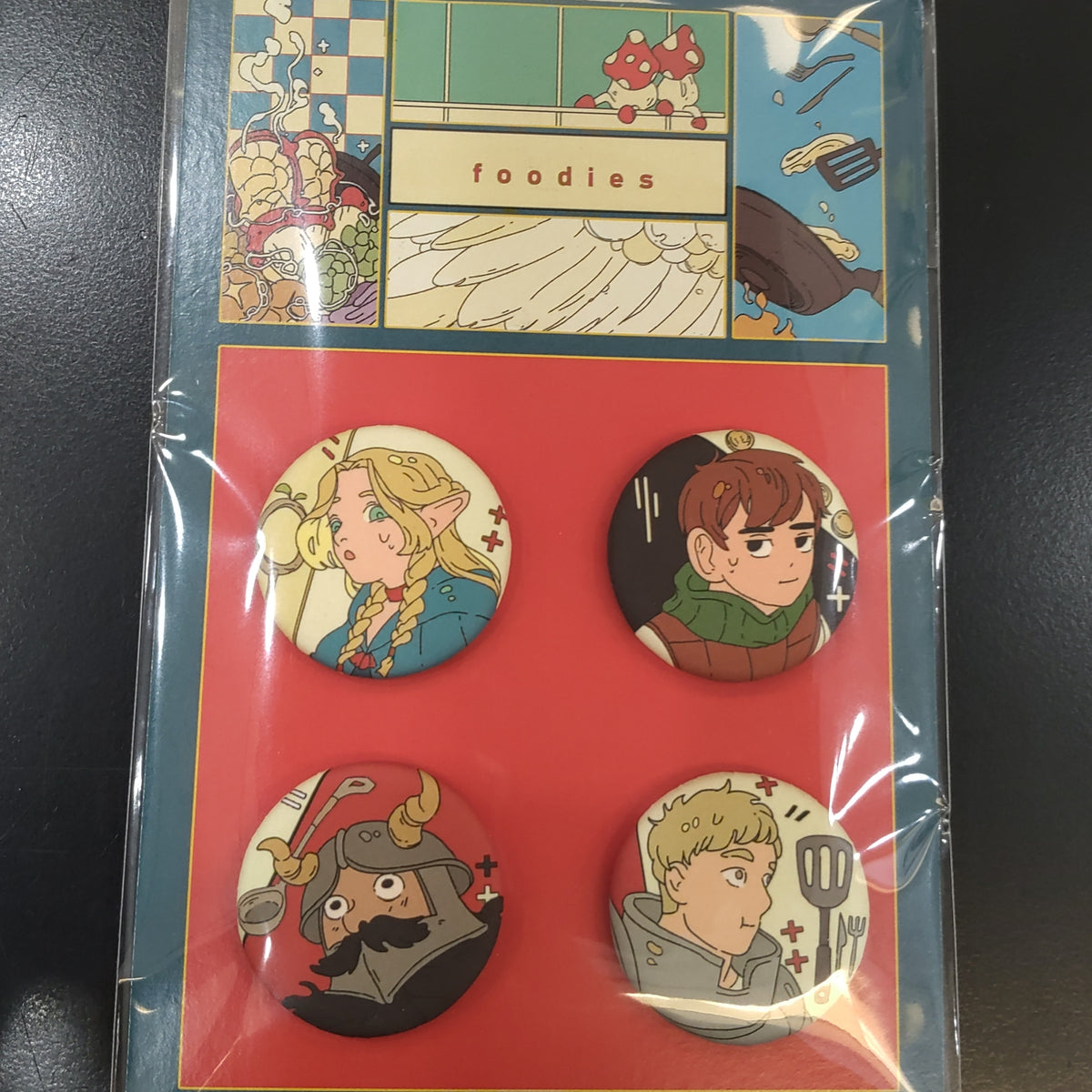Foodies Button Pack